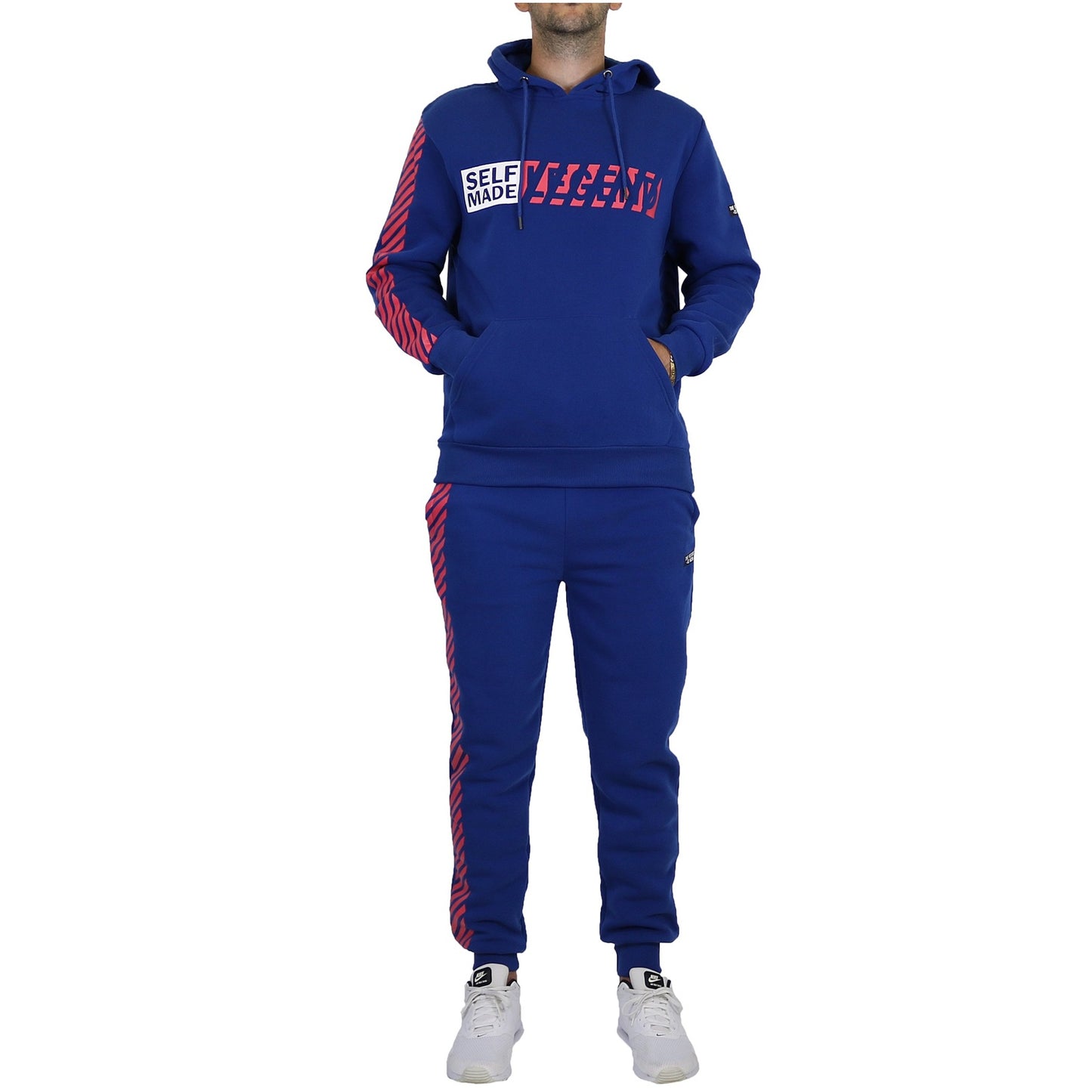 12 Pack Self Made Legend - Hoodie & Jogger Set - Royal Blue