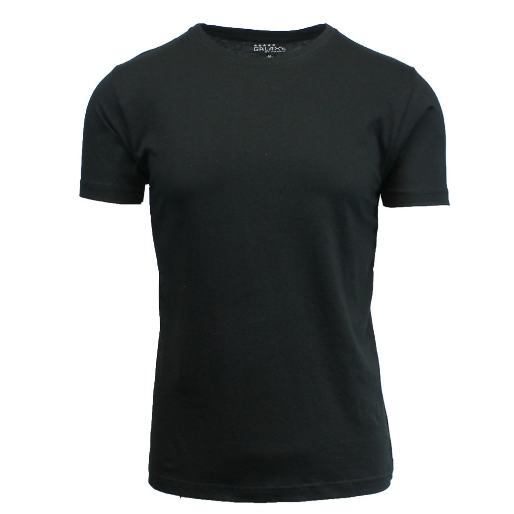 48 Pack Men's Classic Crewneck T-Shirt - Black