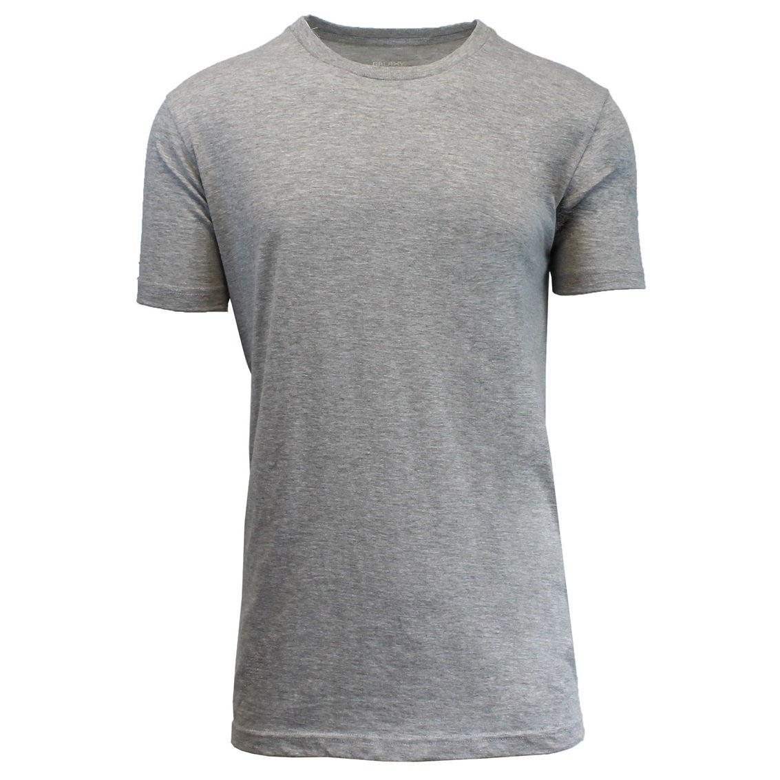 48 Pack Men's Classic Crewneck T-Shirt - Heather Grey