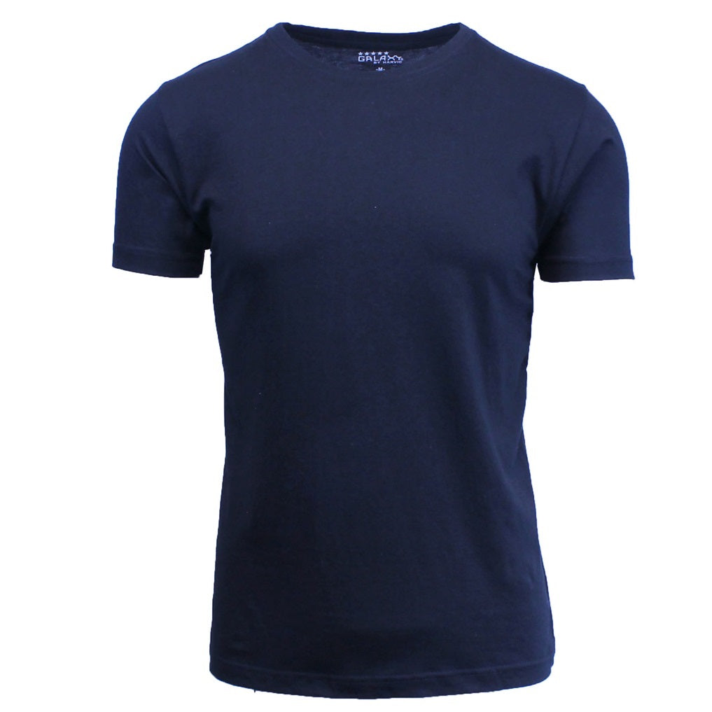48 Pack Men's Classic Crewneck T-Shirt - Navy