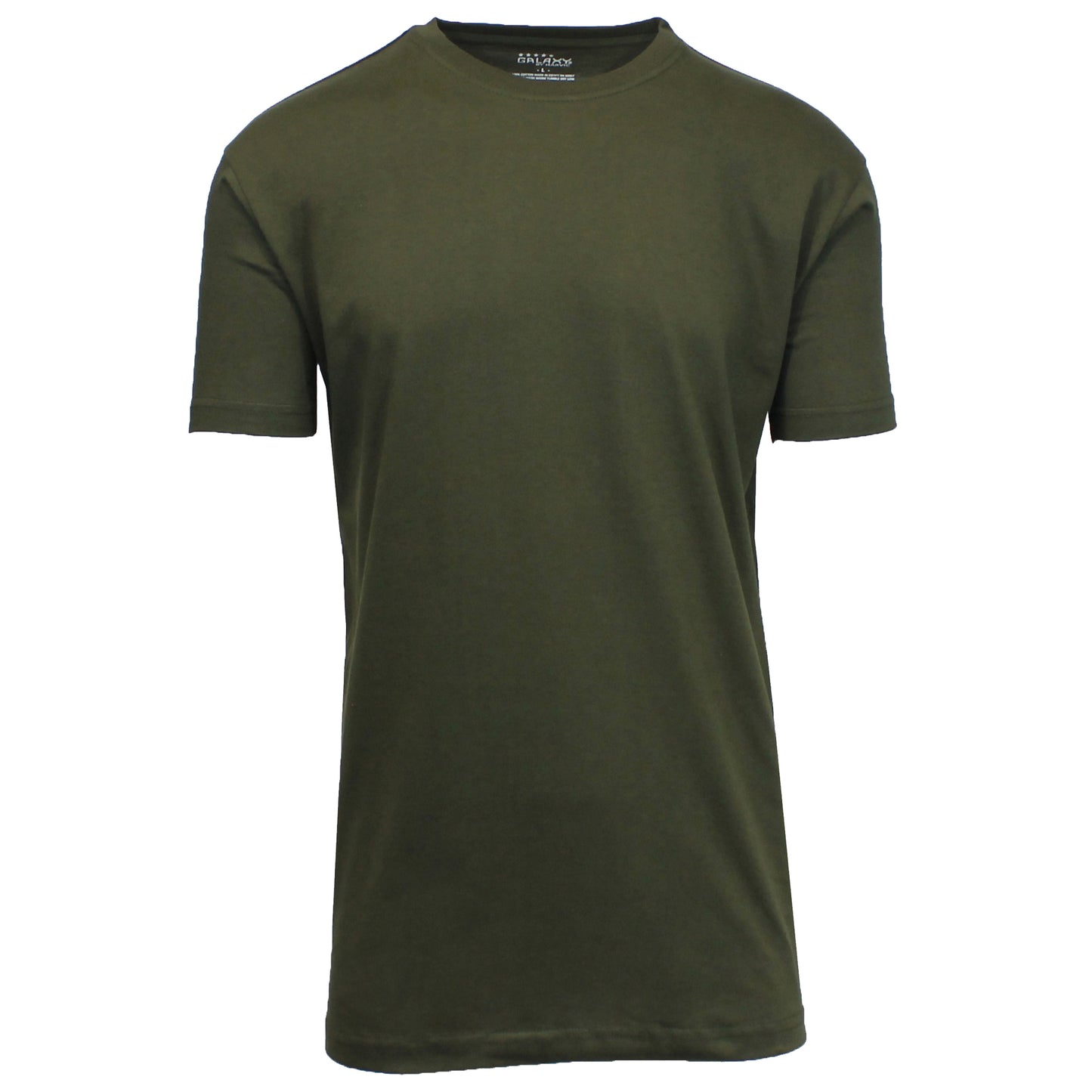 48 Pack Men's Classic Crewneck T-Shirt - Olive