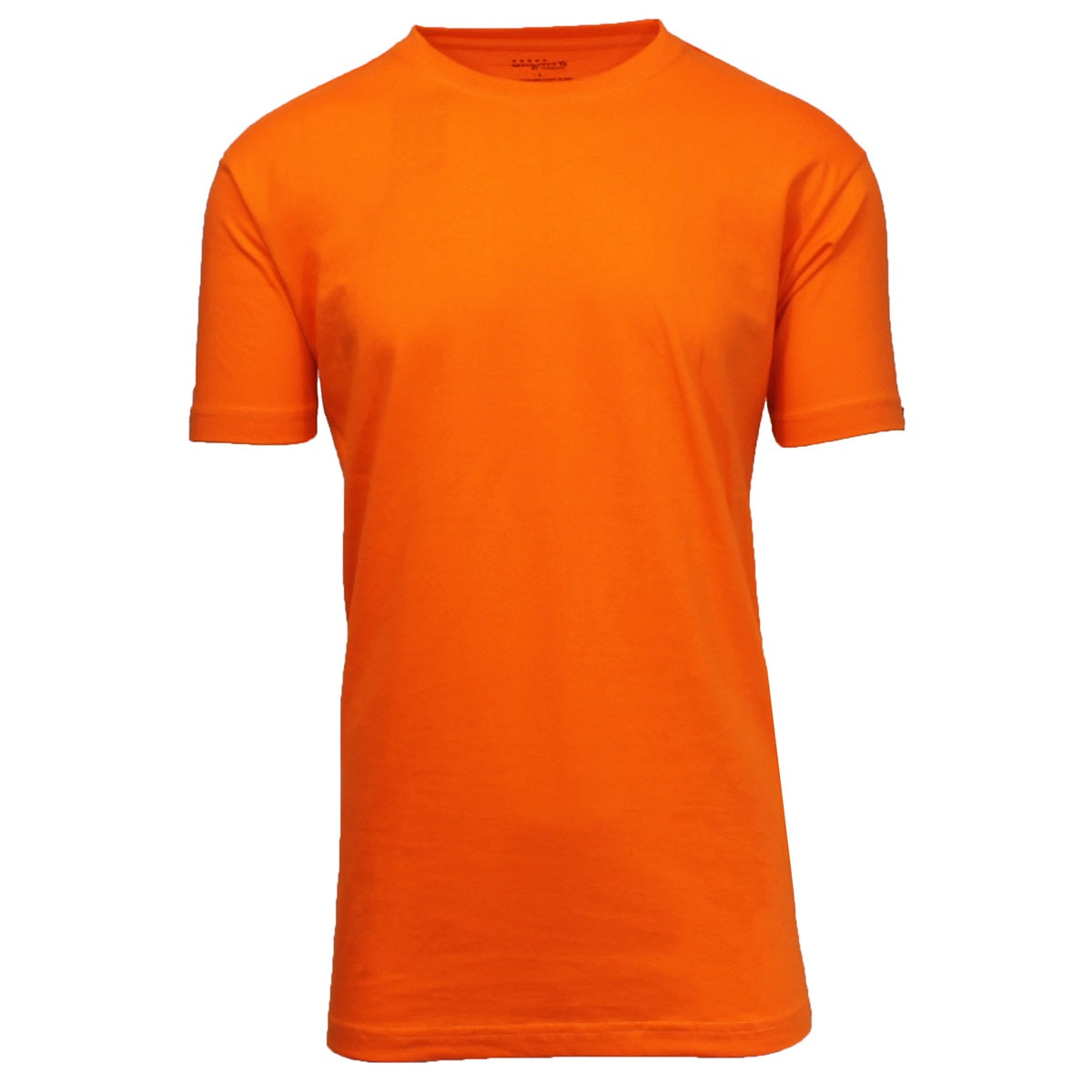 48 Pack Men's Classic Crewneck T-Shirt - Orange