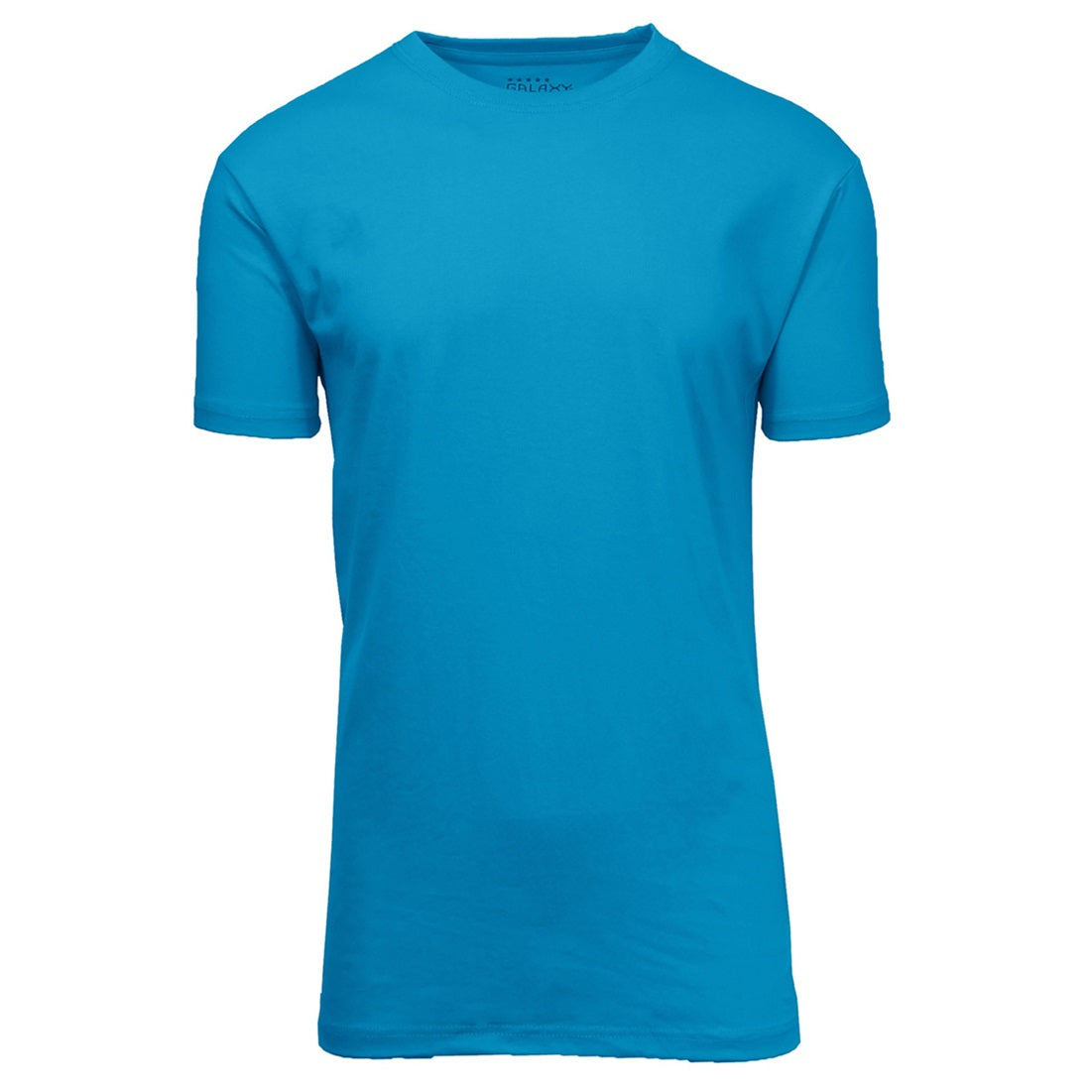 48 Pack Men's Classic Crewneck T-Shirt - Aqua