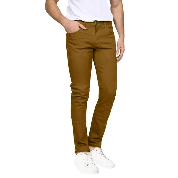 24 Pack Men's Stretch Jean-Cut Chino Pants - Timber