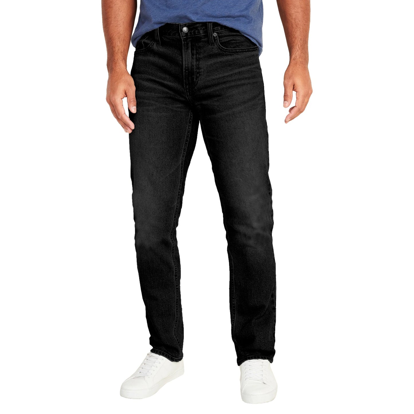 24 Pack Wholesale Men's Stretch Slim Fit Jeans - Black Wash