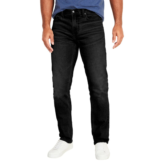 24 Pack Wholesale Men's Stretch Slim Fit Jeans - Black Wash