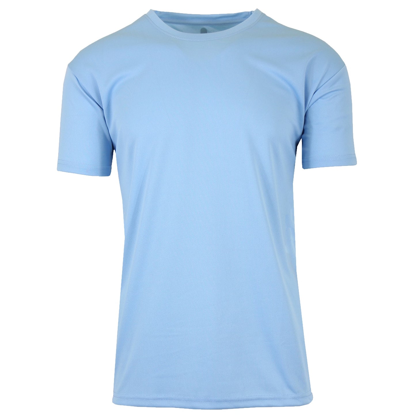 24 Pack Men's Performance T-Shirt in Light Blue