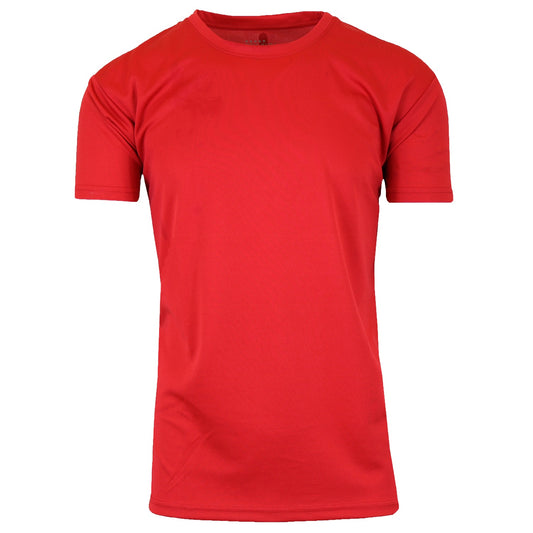 24 Pack Men's Performance T-Shirt in Red