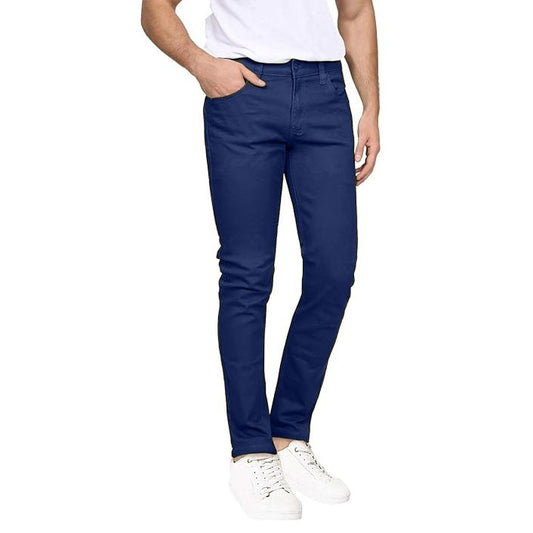 24 Pack Men's Stretch Jean-Cut Chino Pants - Navy