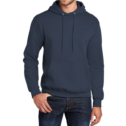 24 Pack Men's Fleece Pullover Hoodie Sweatshirt in Navy