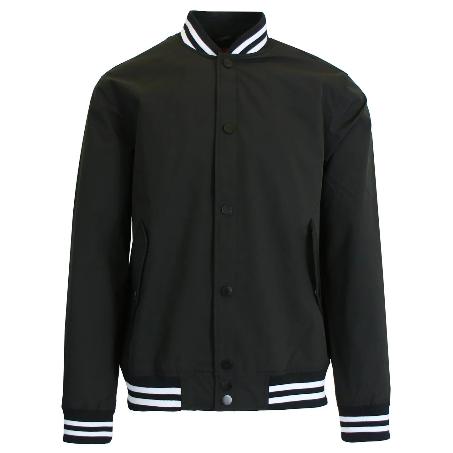 24 Pack Men's Heavyweight Varsity Jacket – Black