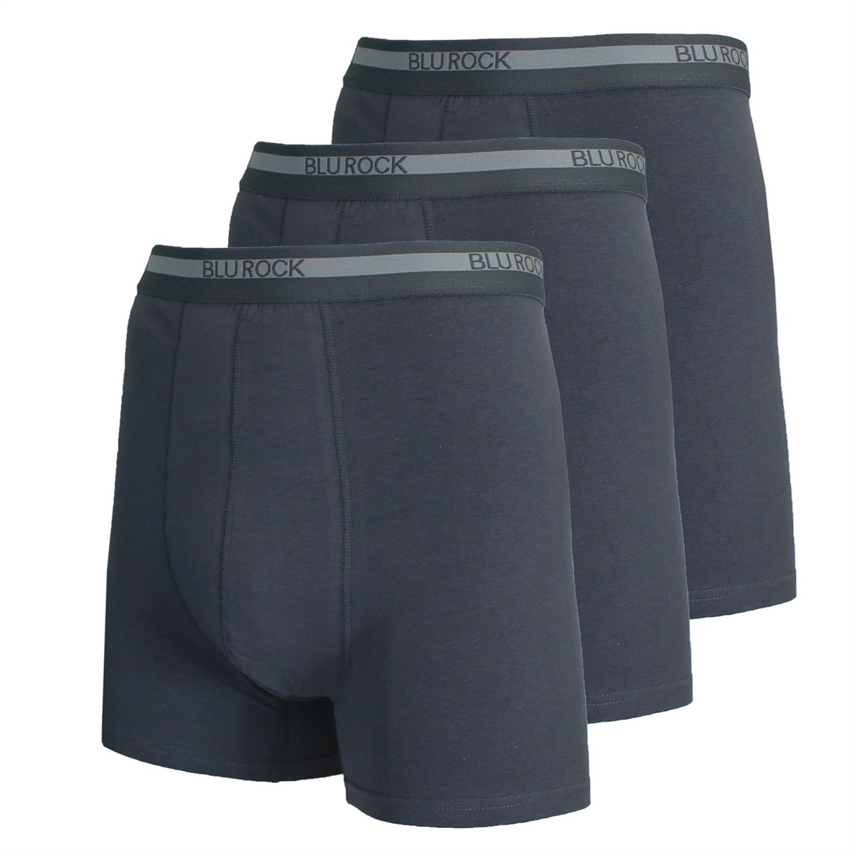 NEW Gap Cotton Blend Stretch Boxer Briefs 3-Pack Black Gray Camo Small 